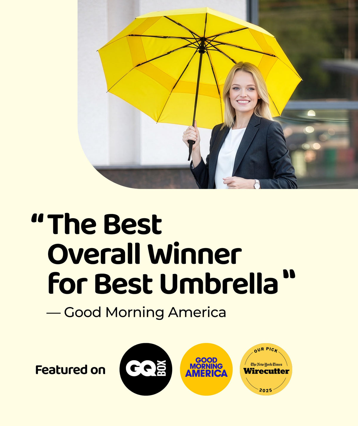 Windproof Travel Umbrella