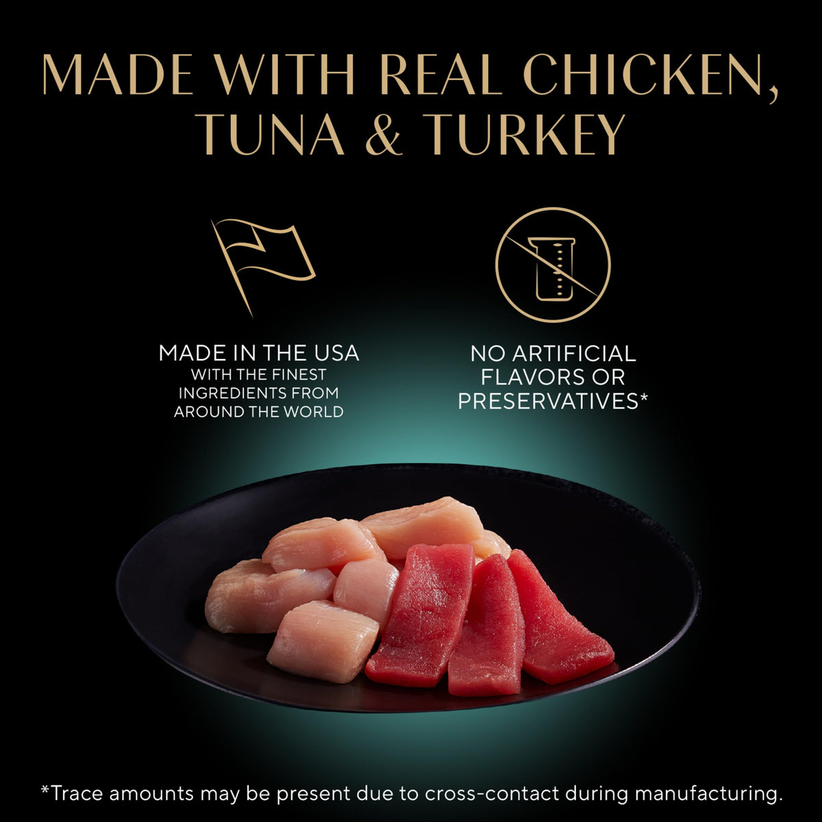 Sheba Perfect Portions Cuts Wet Cat Food, Salmon & Tuna, 2.6 oz, 12 ct, 2pk