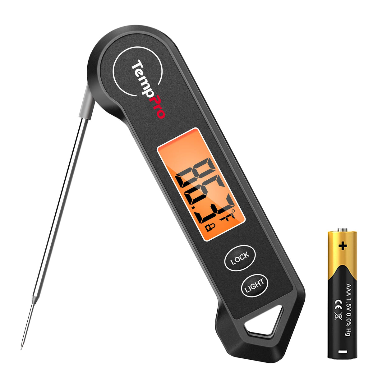 TempPro TempSwift 1 Sec Instant Read Meat Thermometer Digital Father Jim Norris notebooks