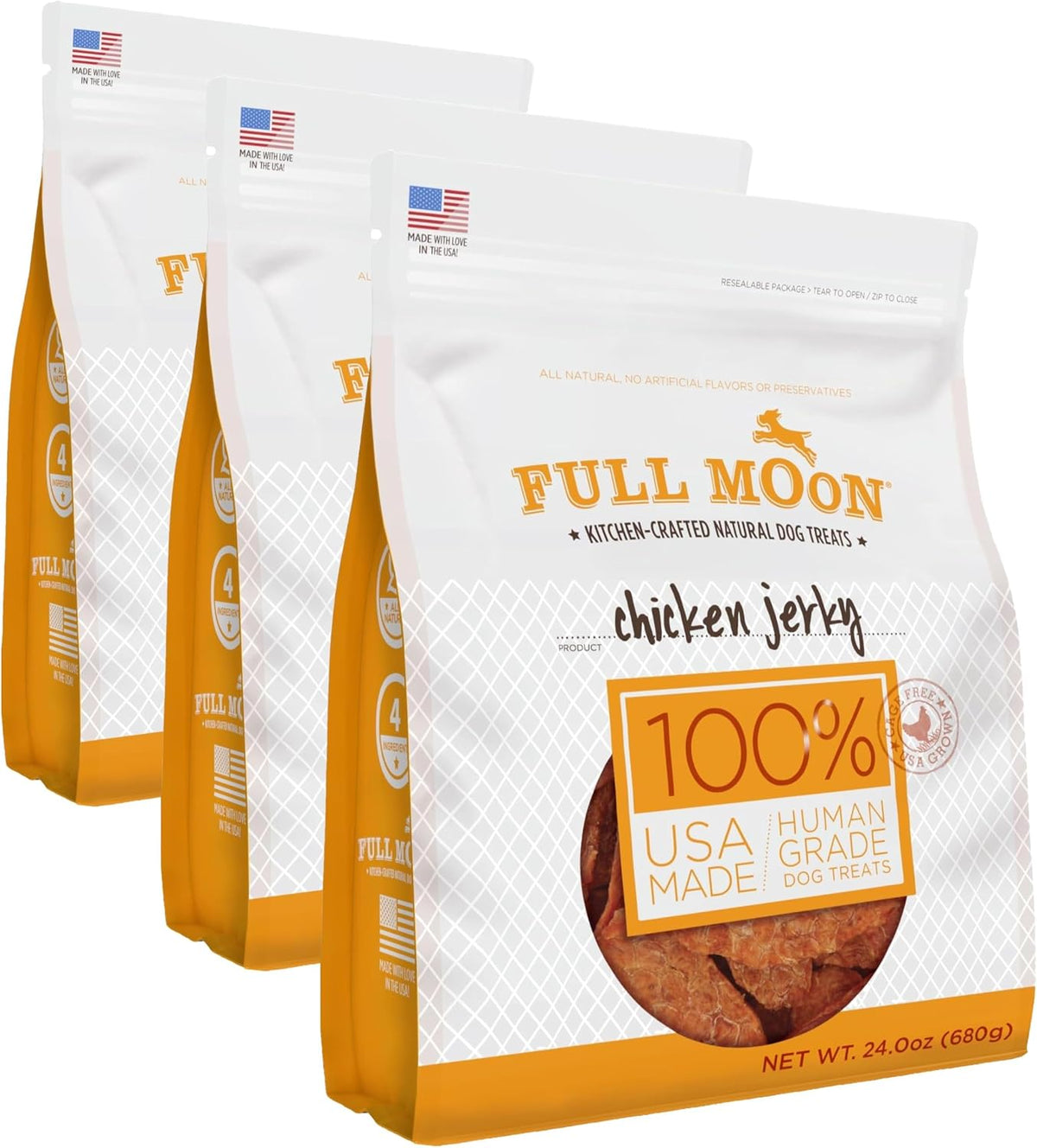 Full Moon® Chicken Jerky Dog Treat 24 Ounce (Pack of 1) Father Jim Norris notebooks