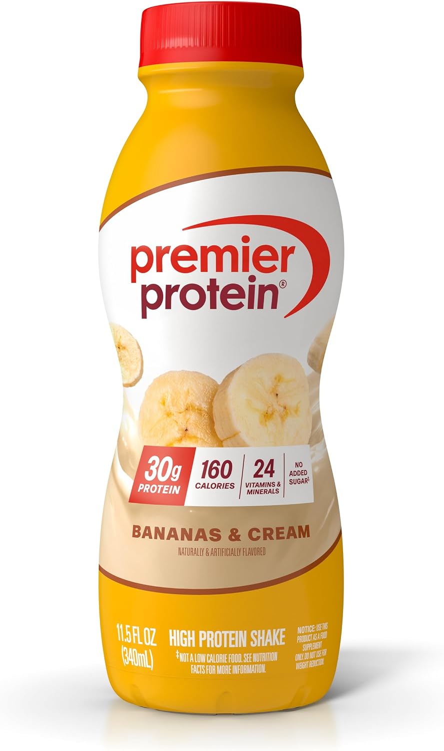 Premier Protein 30g High Protein Shake, Chocolate, 12 Pack