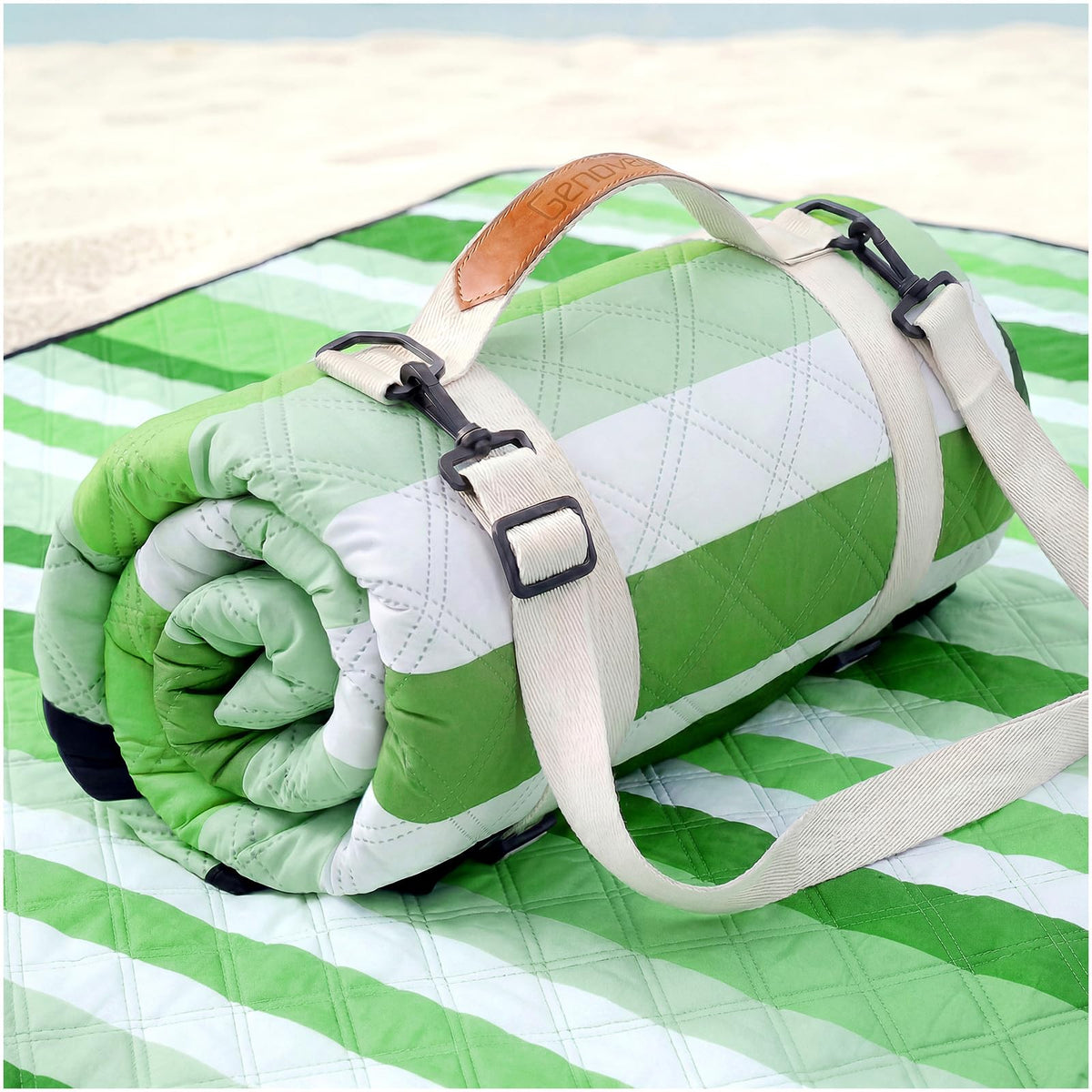 Genovega Waterproof Beach Blanket Picnic Outdoor Mat Rug Extra Large Portable Umbrella Wagon Folding Pop Tent Sun Shelter Shade Canopy Ball Cart Cool Cabana Anchor Fan Mesh Bag Tote Toallas Manta Father Jim Norris notebooks