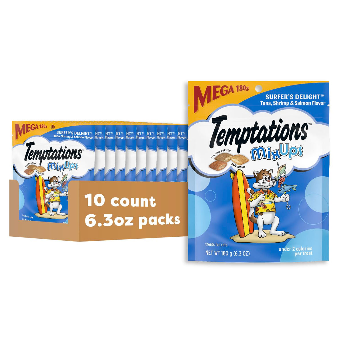 Temptations MixUps Crunchy Cat Treats, Surfer's Delight, 16 oz Father Jim Norris notebooks