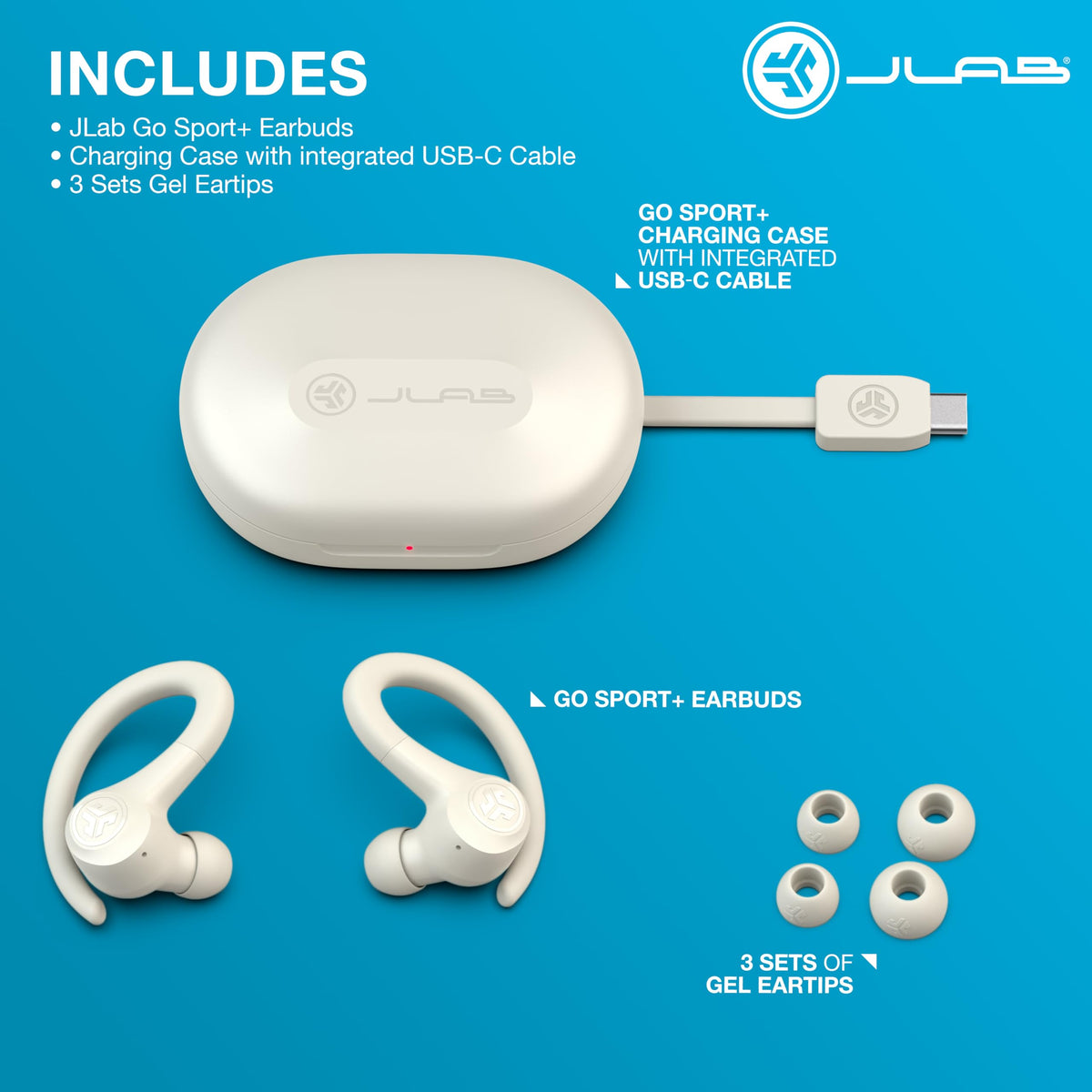 JLab, Go Sport+, True Wireless Workout Earbuds, Bluetooth Sport Earbuds, Clear Calling, Teal Father Jim Norris notebooks