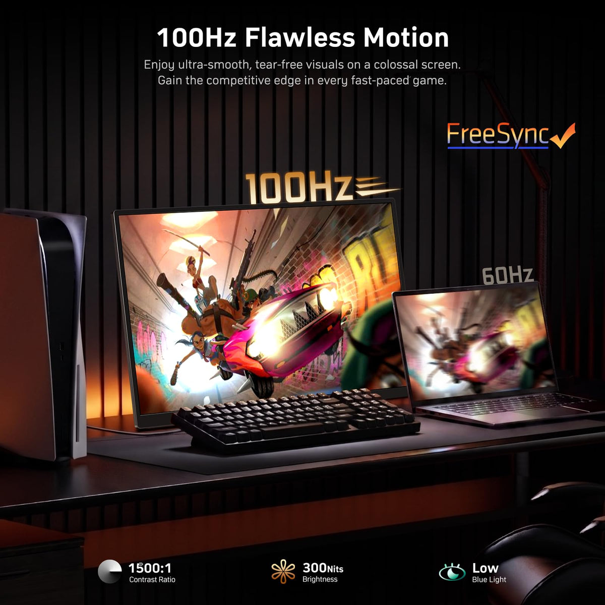 MNN 15.6" FHD 60Hz Portable Monitor USB-C HDMI IPS HDR Gaming Laptop Father Jim Norris notebooks