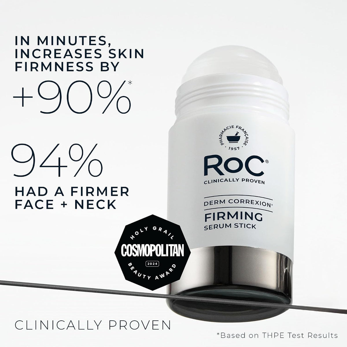 RoC Derm Correxion Retinol Firming Serum Stick with Antioxidants to Visibly Tighten and Firm Wrinkles and Laugh Lines For Men and Women + Retinol Eye Cream Packette, 1.0 oz (Packaging May Vary) Father Jim Norris notebooks