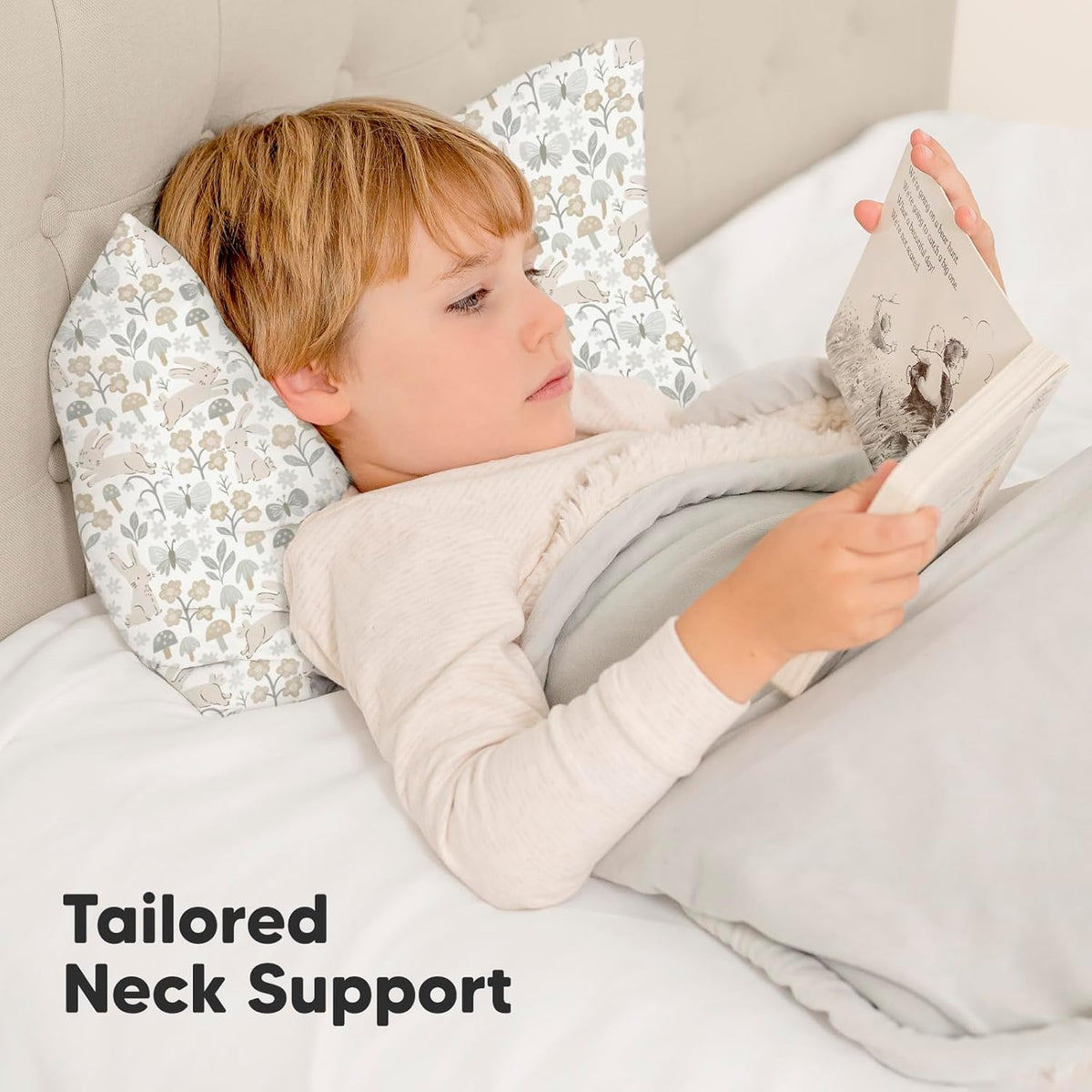 Toddler Pillow with Pillowcase, 13x18 My Little Dreamy Pillow (ABC Land)