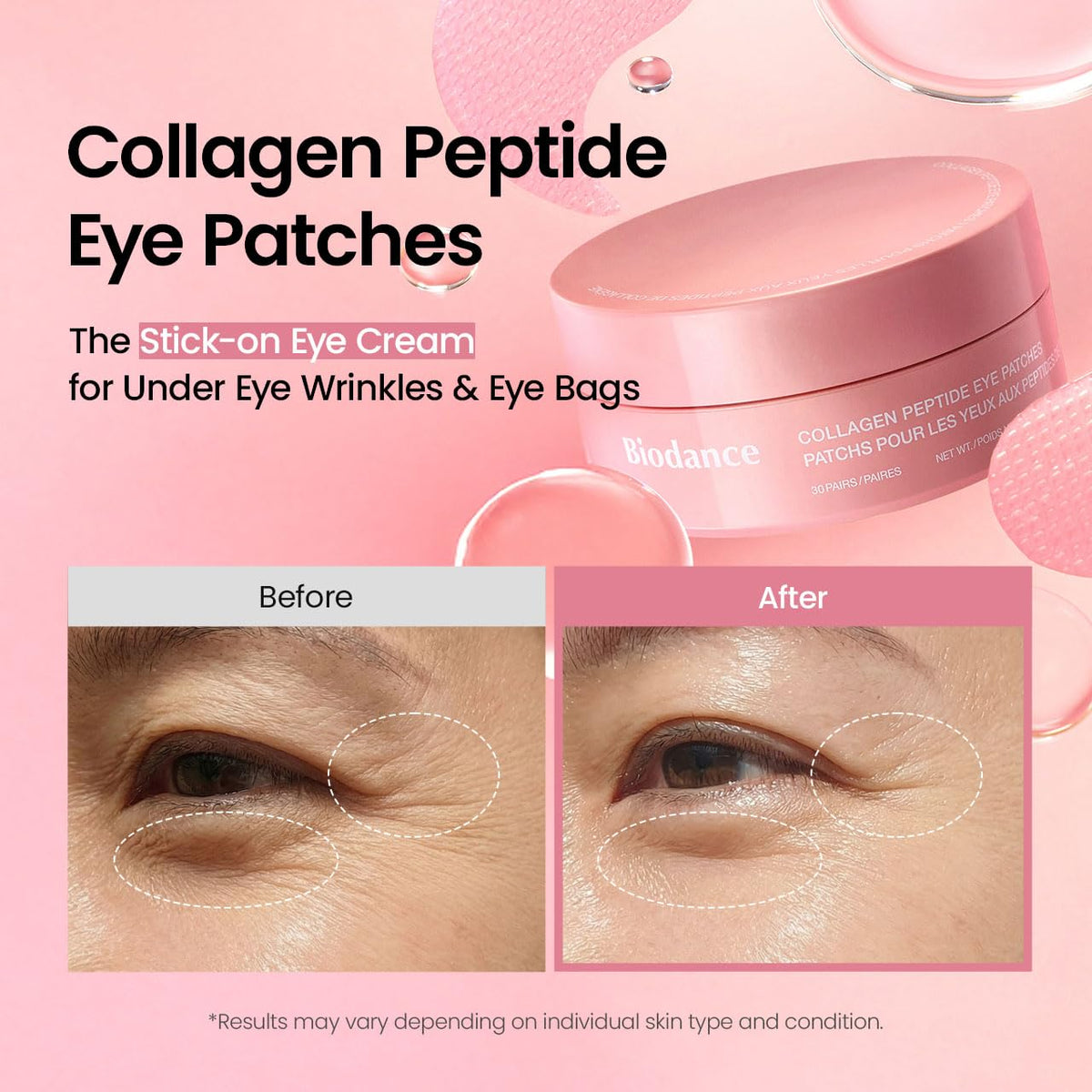 BIODANCE Hydrogel Eye Patches for Under Eye - Collagen Peptide, Anti Wrinkle & Fine Lines (60 Count) Father Jim Norris notebooks