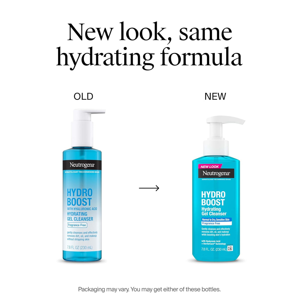 Neutrogena Hydro Boost Cleansing Wipes Makeup Remover,