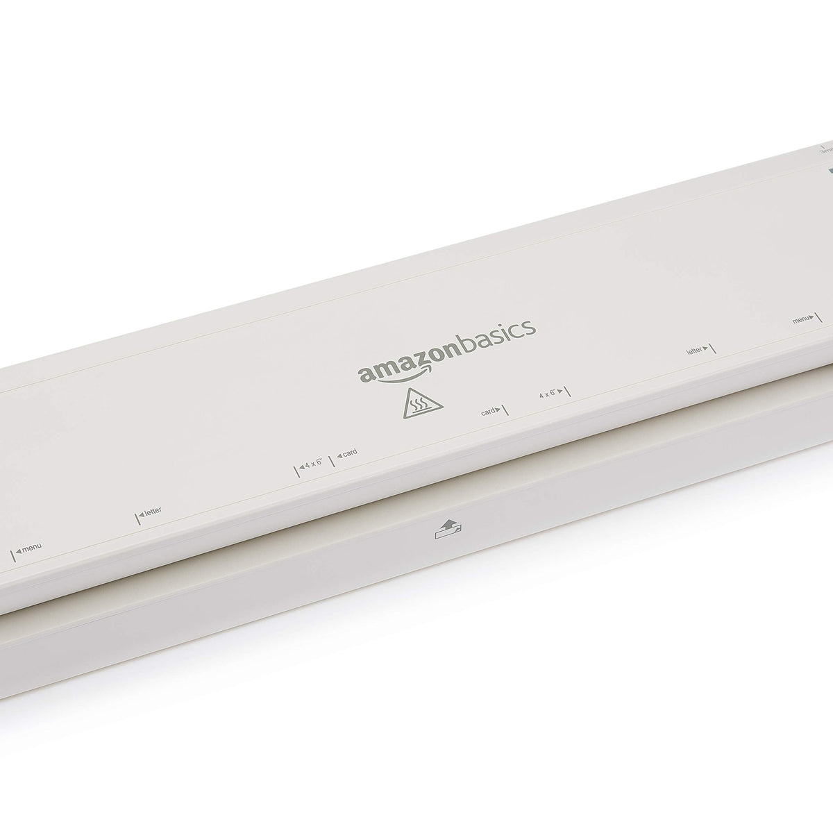 Amazon Basics 9-Inch Thermal Laminator Machine with Quick Warm-Up, 2 Heat Settings, Jam Release for Documents and Photos, White Father Jim Norris notebooks