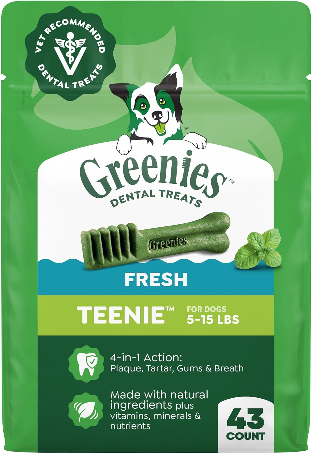 Greenies Teenie Original Natural Dental Dog Treats, Chicken, 96 Count Father Jim Norris notebooks