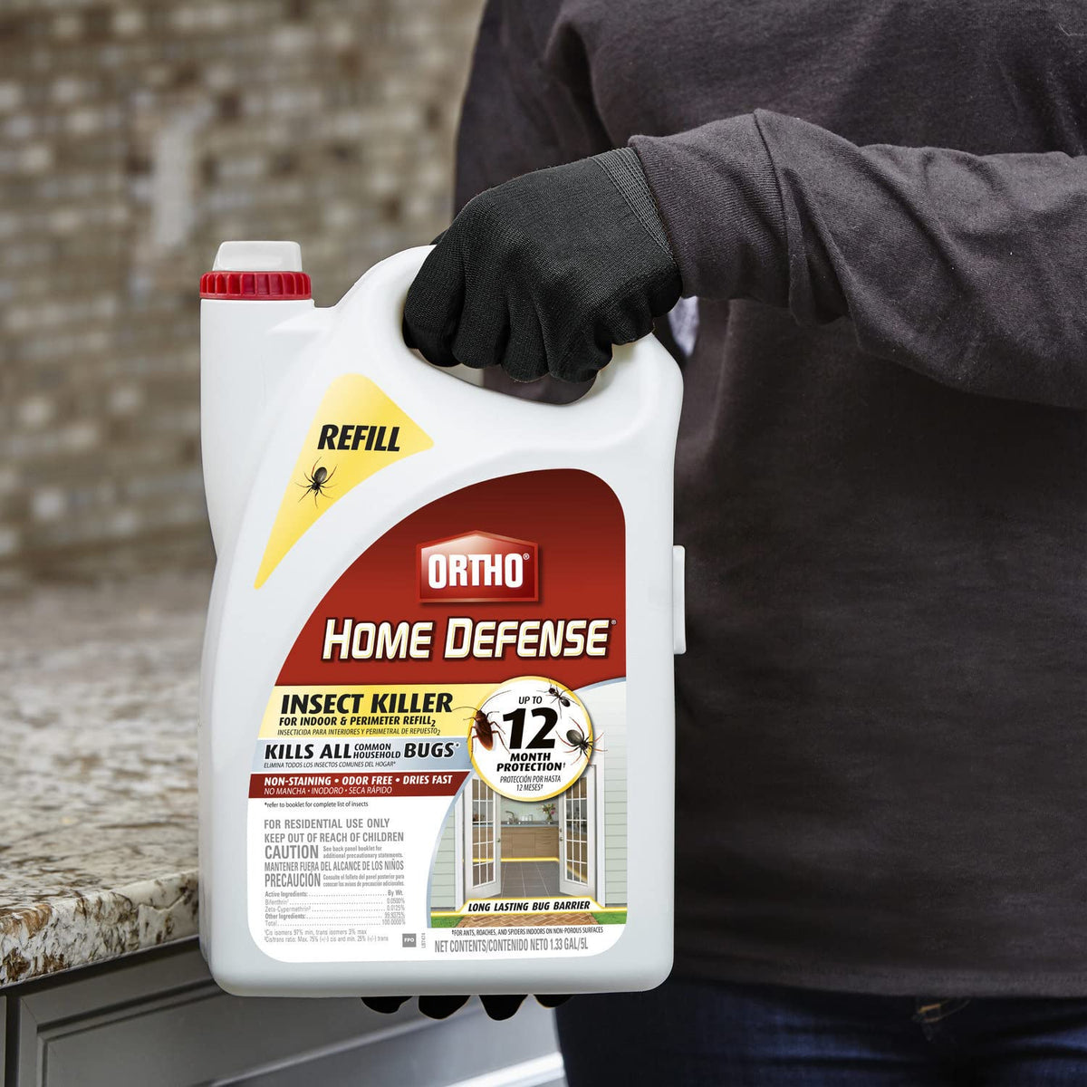 Ortho Home Defense Insect Killer for Indoor & Perimeter2, Wand, 1.33 gal. Father Jim Norris notebooks