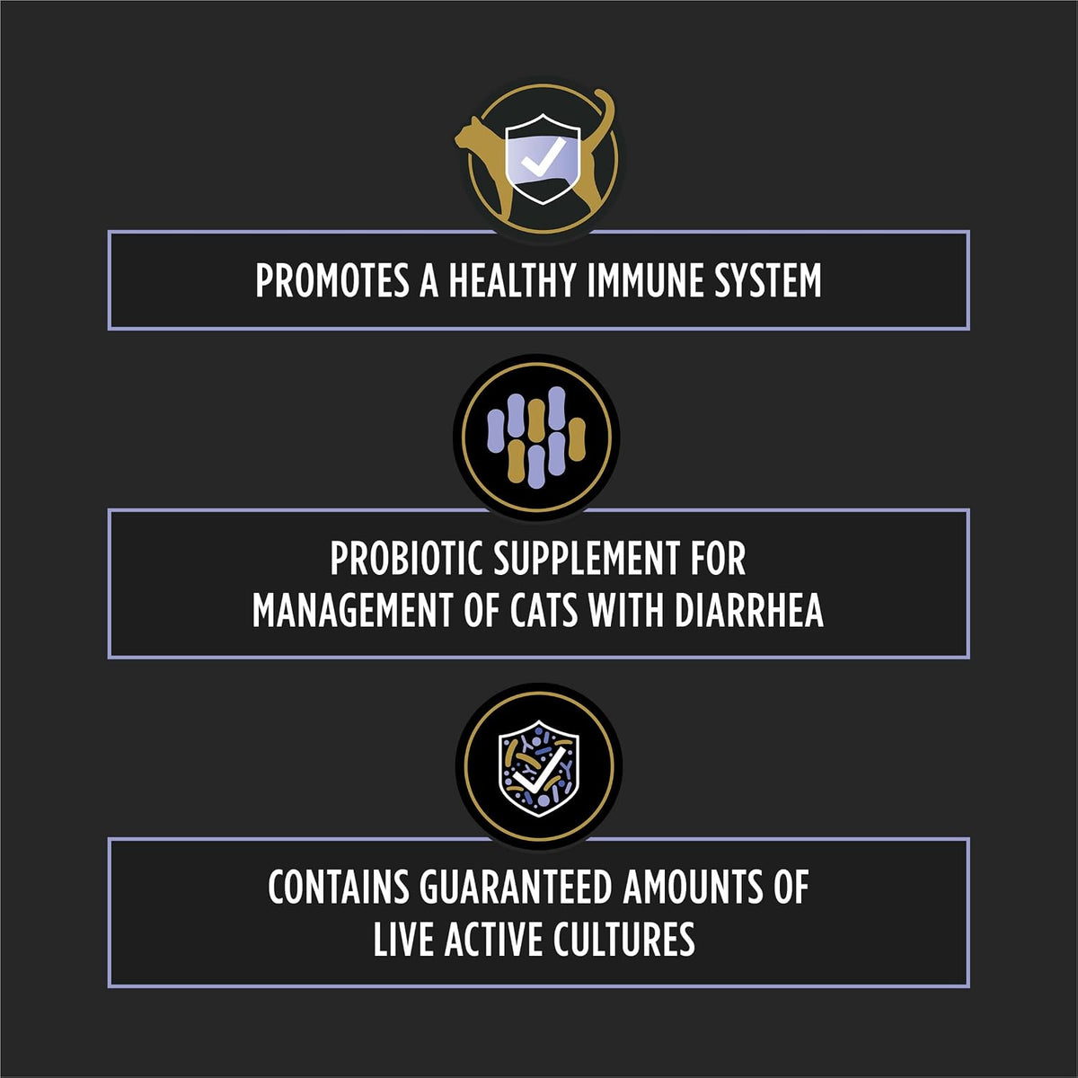 Pro Plan Veterinary Diets FortiFlora Daily Probiotic Powder Supplement for Cats with Digestive Support and Immune System