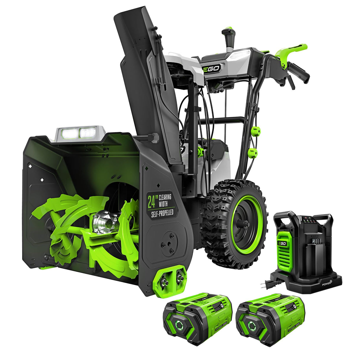 EGO Power+ 21" Electric Snow Blower, Gray/Black, Cordless Steel Auger, Includes (2) 56V 5.0Ah Batteries and Dual Port Charger, SNT2112 Father Jim Norris notebooks