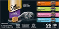 Sheba Perfect Portions Pate Wet Cat Food, Variety Pack, 2.6 oz, 48 ct