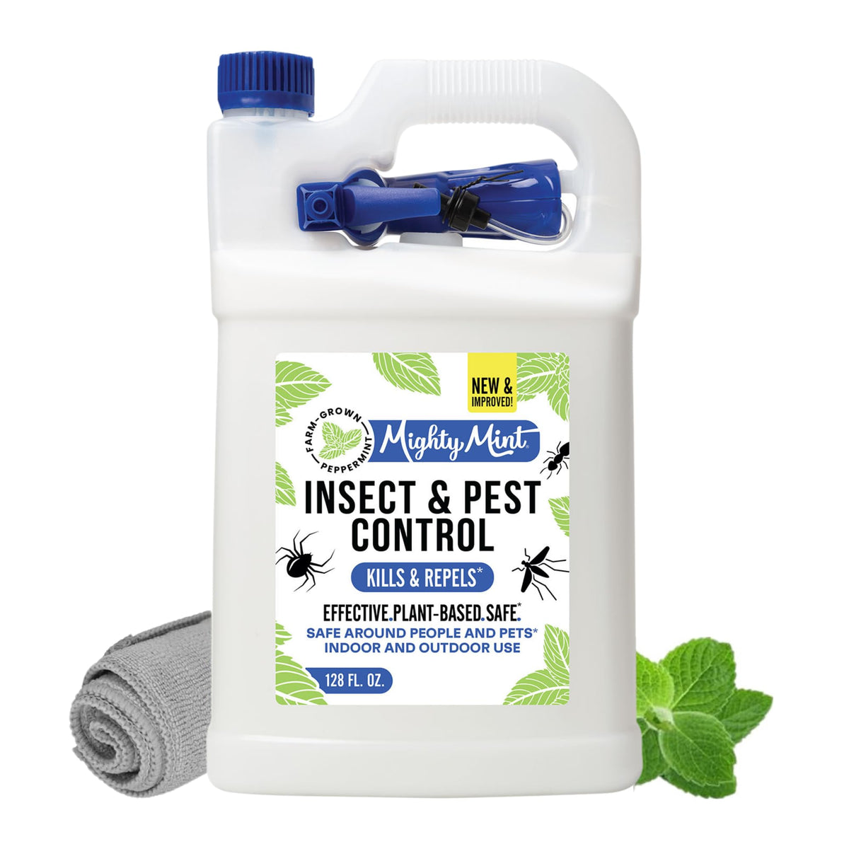 Mighty Mint Peppermint Oil Insect Repellent Spray, 16 oz Father Jim Norris notebooks