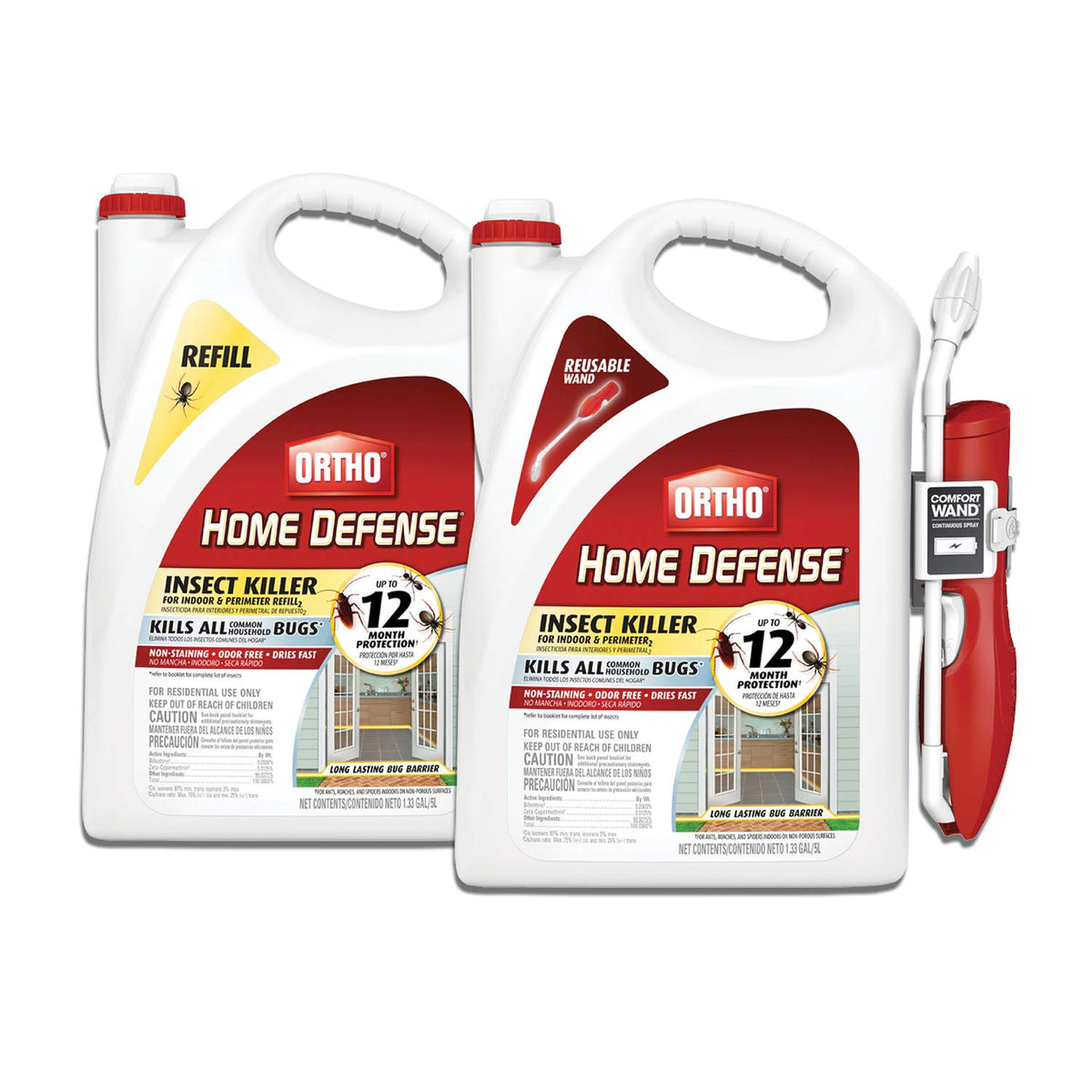 Ortho Home Defense Insect Killer for Indoor & Perimeter2, Wand, 1.33 gal. Father Jim Norris notebooks