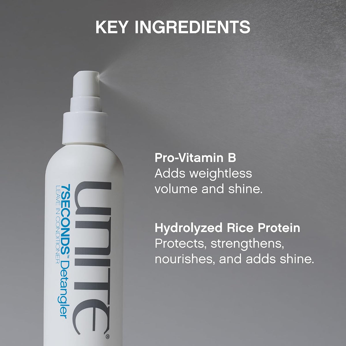 UNITE Hair 7SECONDS Detangler Leave-In Conditioner Spray for Frizz Control & Heat Protection Father Jim Norris notebooks