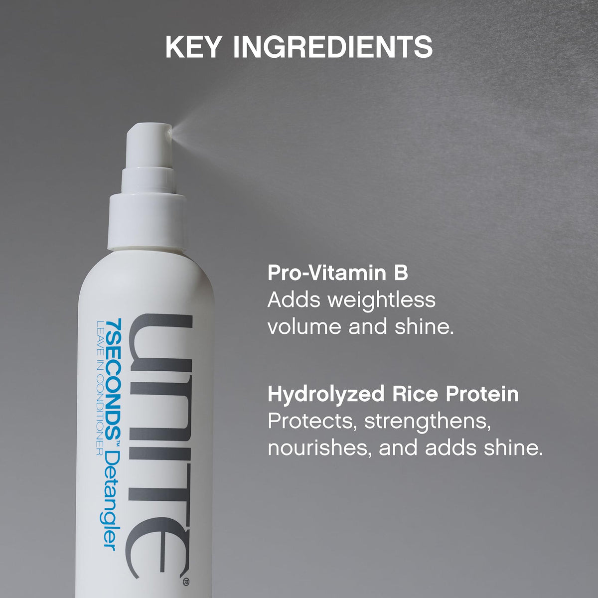 UNITE Hair 7SECONDS Detangler Leave-In Conditioner Spray for Frizz Control & Heat Protection Father Jim Norris notebooks
