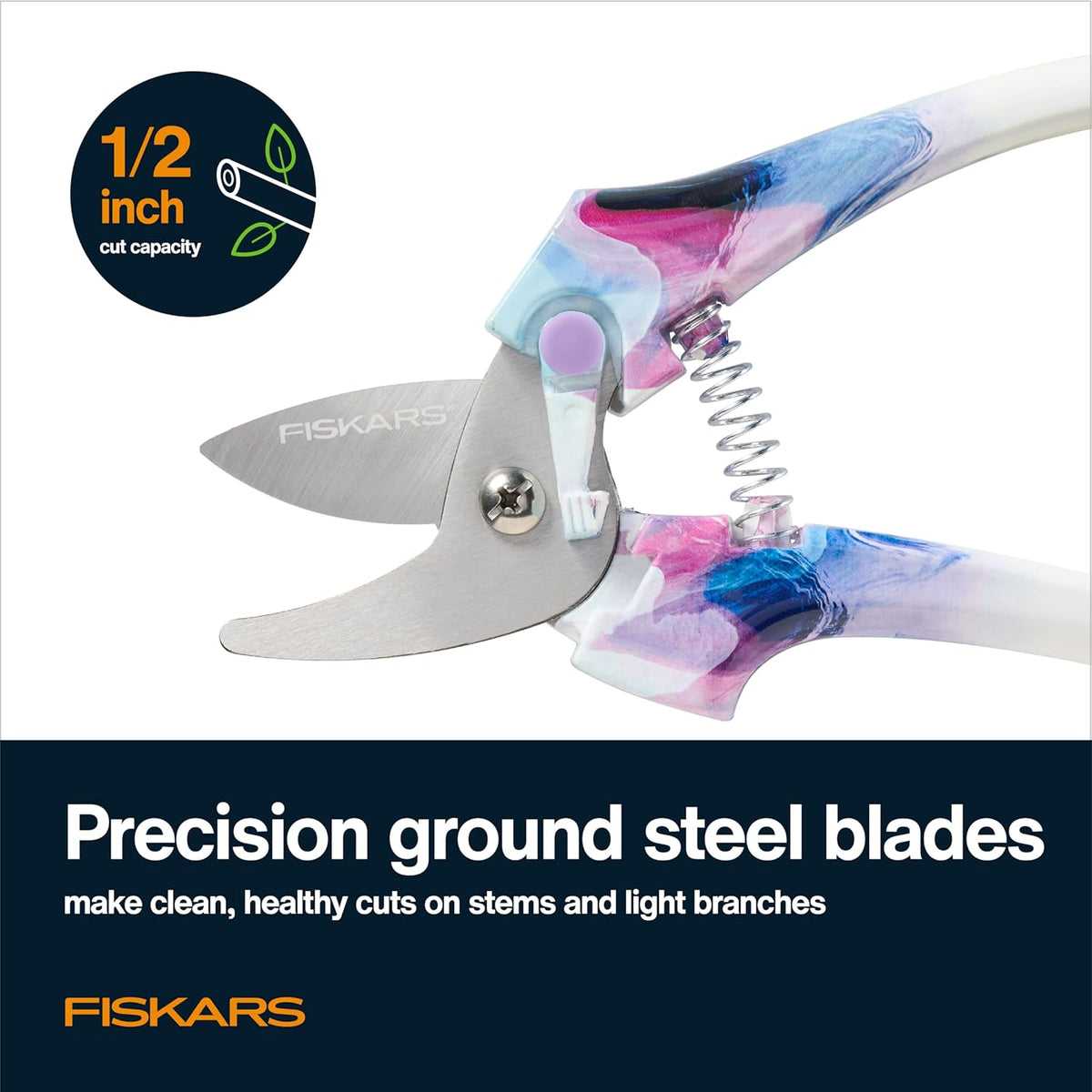 Fiskars 2-Piece Garden Tool Set, Pruning Shears & Vegetable Scissors Father Jim Norris notebooks