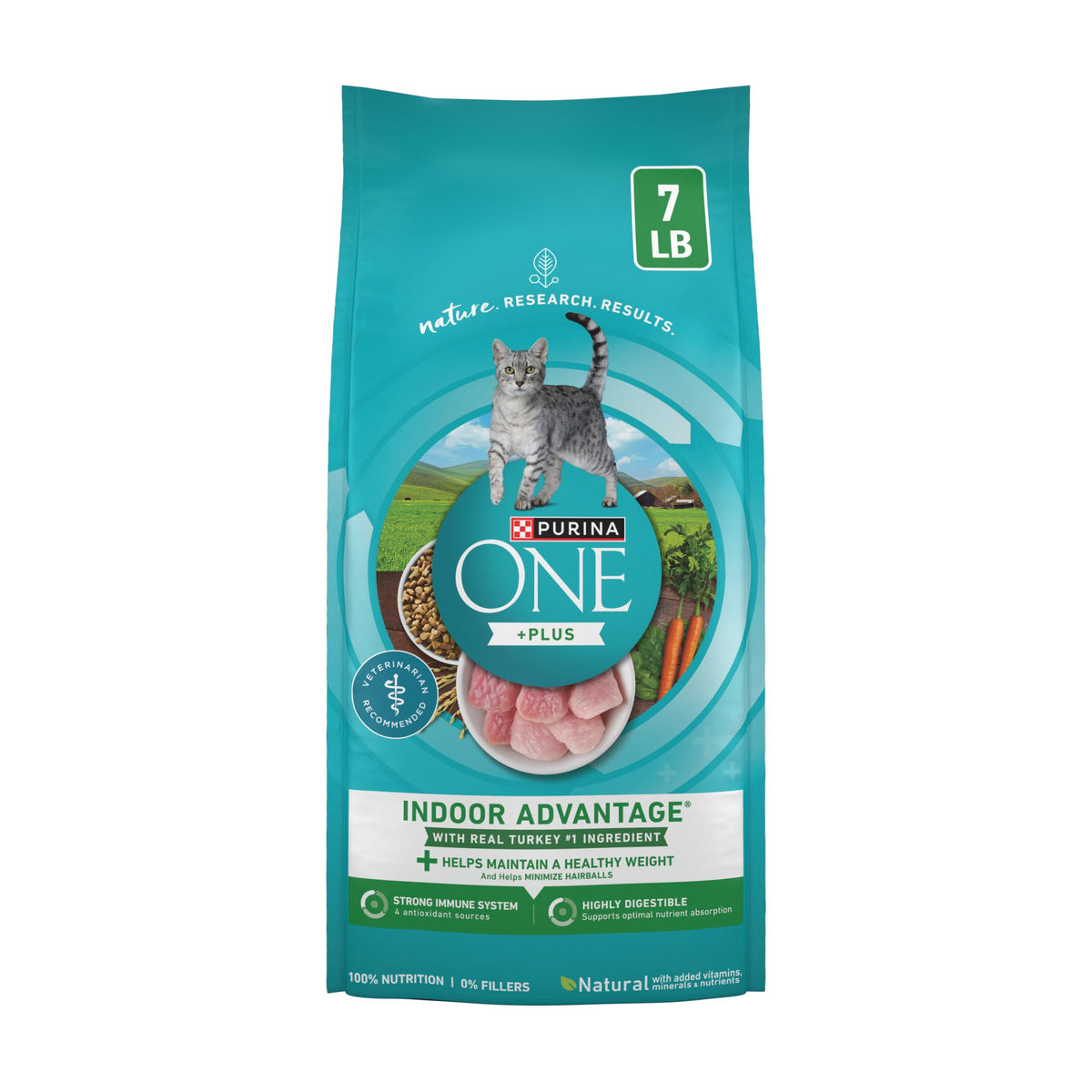 Purina ONE Natural Indoor Dry Cat Food, +Plus Indoor Advantage