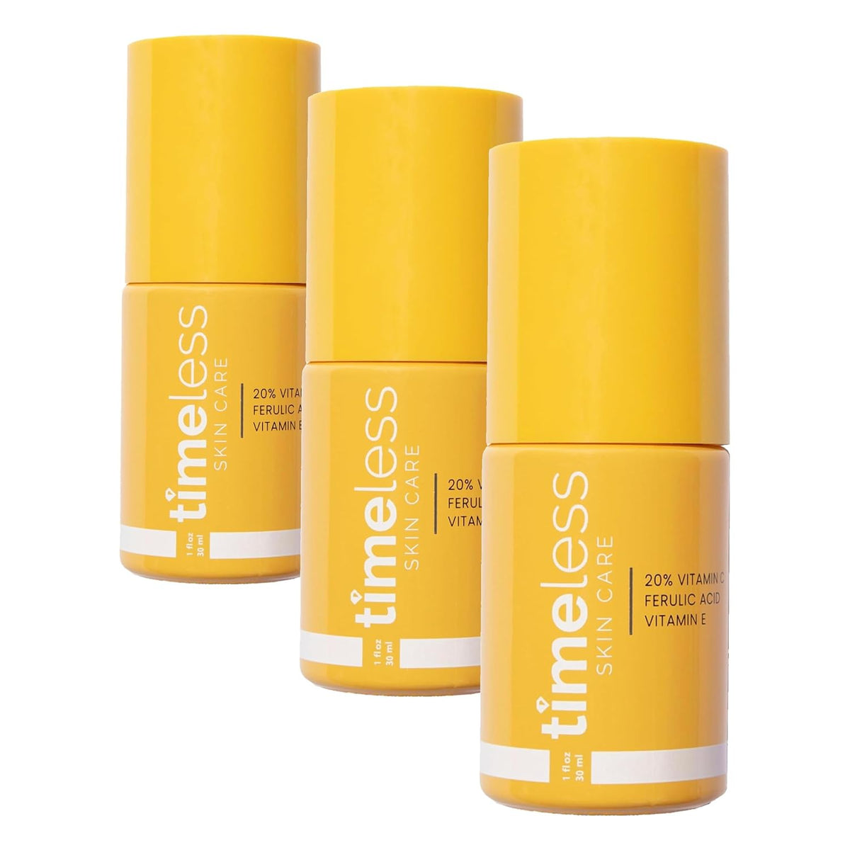 Timeless 20% Vitamin C + E Ferulic Acid Serum, Antioxidant, 28 Pouches Father Jim Norris notebooks
