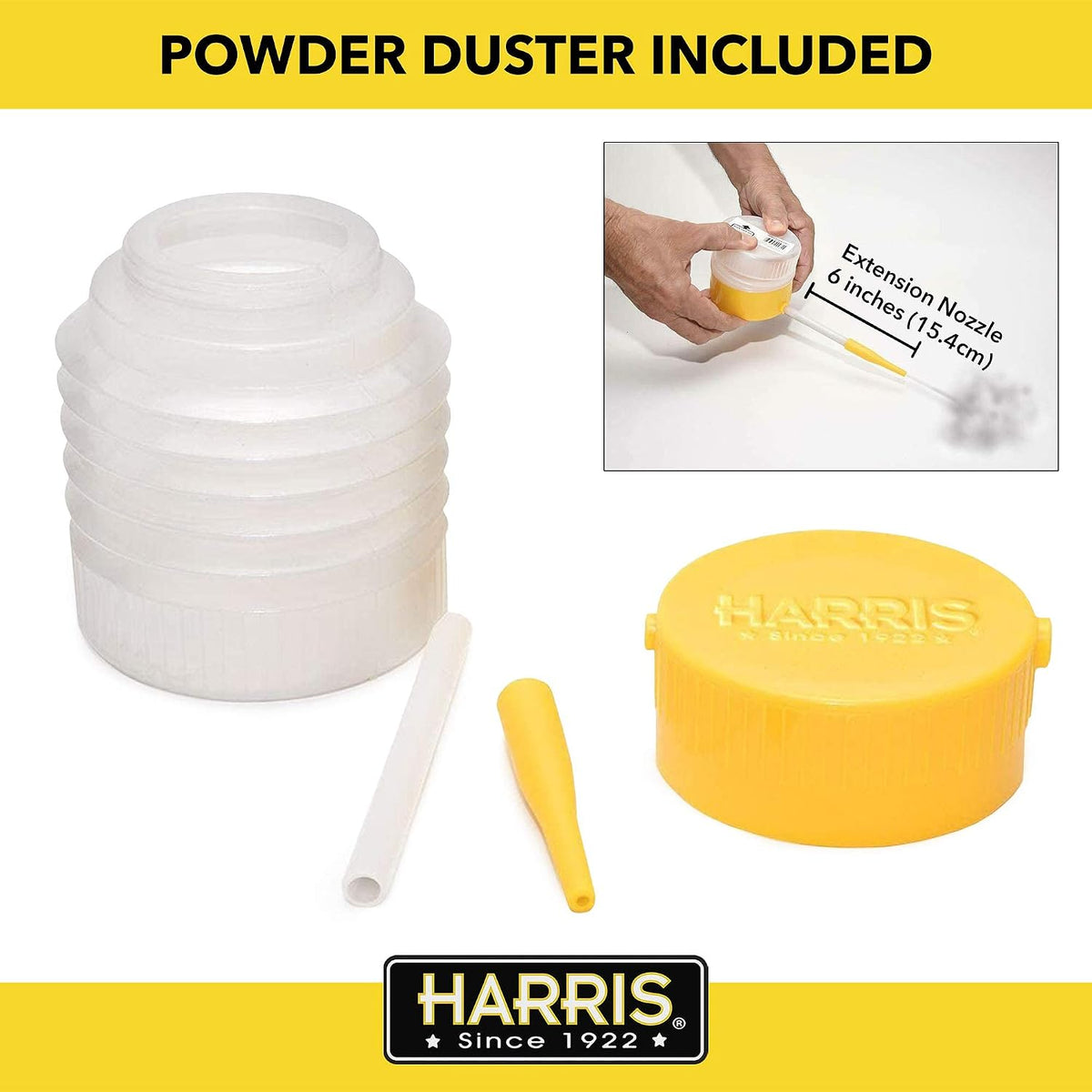 HARRIS Diatomaceous Earth Food Grade, 4lb with Powder Duster Included in The Bag Father Jim Norris notebooks