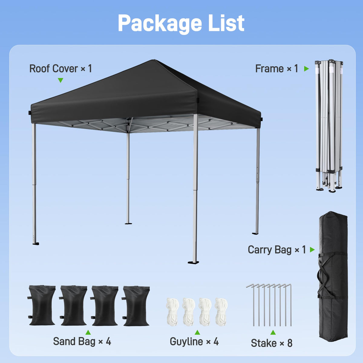 10x10 Pop Up Canopy Tent with One-Push Center Lock,Dark Gray Father Jim Norris notebooks