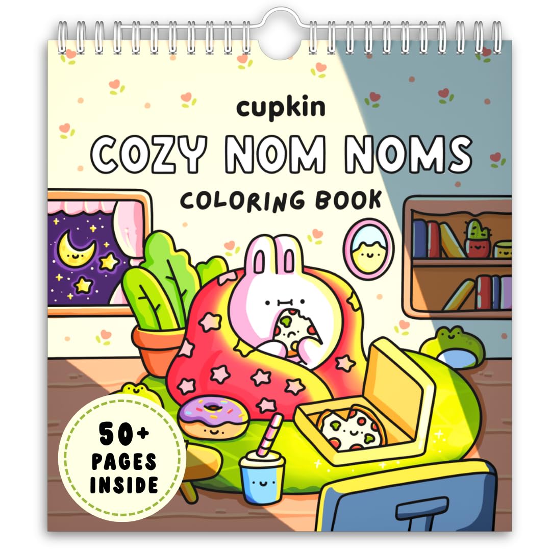 Cupkin Animal Habitats Sticker Book | 12 Coloring & Activity, 500+ Stickers