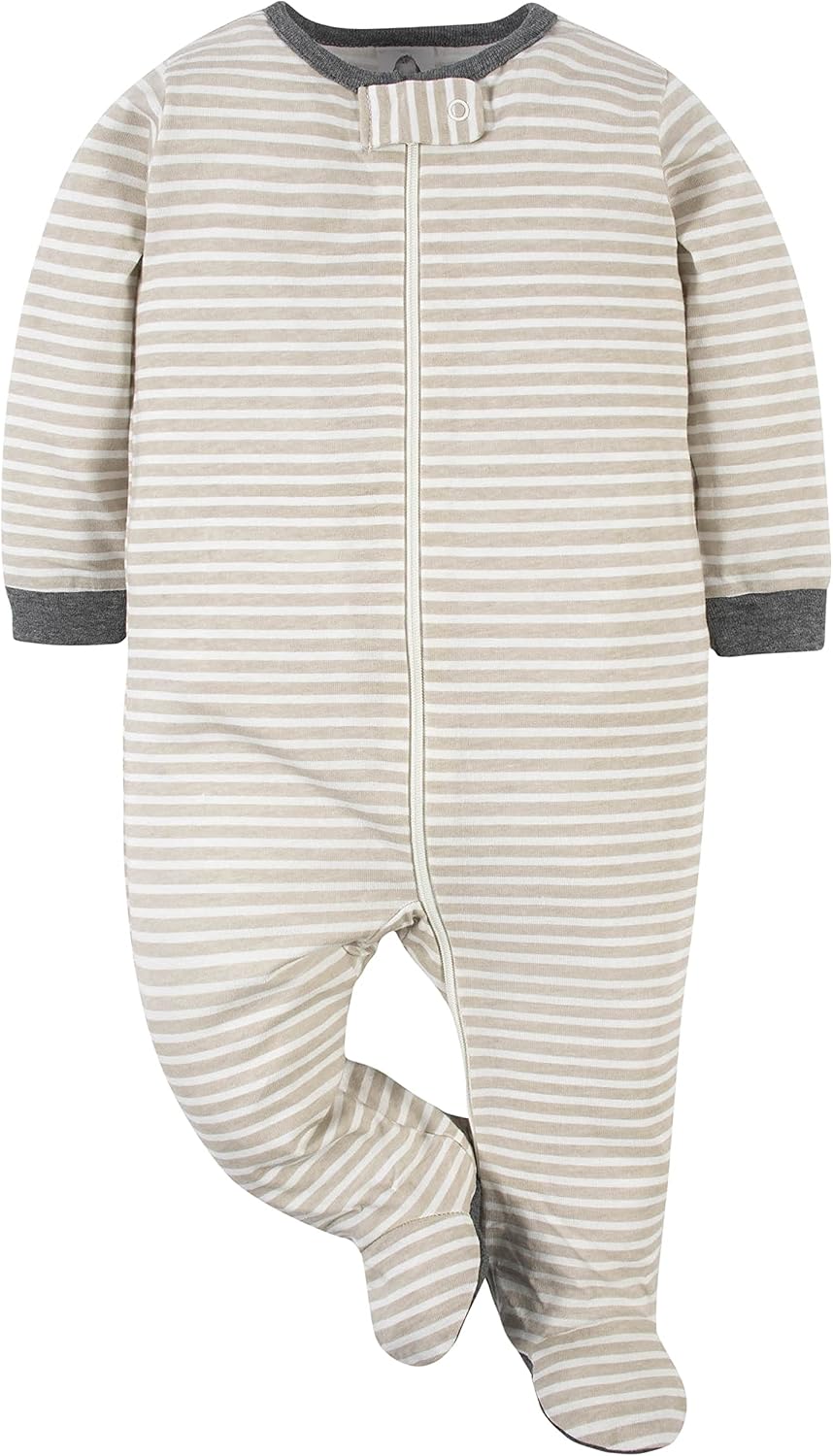 Gerber Baby Boys' 4 Pack Sleep 'N Play Footie