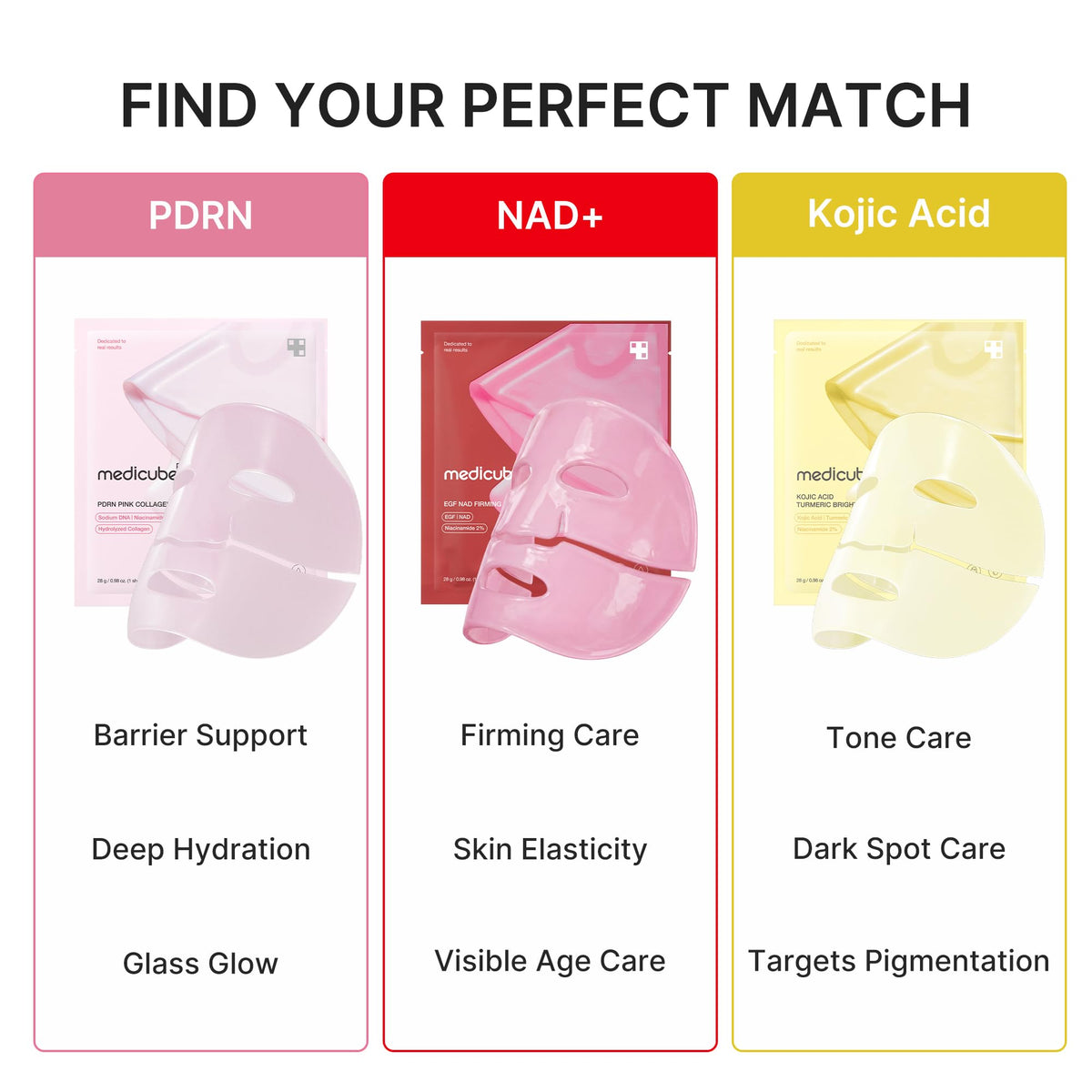 medicube Jelly Gel Mask with Salmon DNA PDRN Pink Collagen, Plump & Hydrate Father Jim Norris notebooks