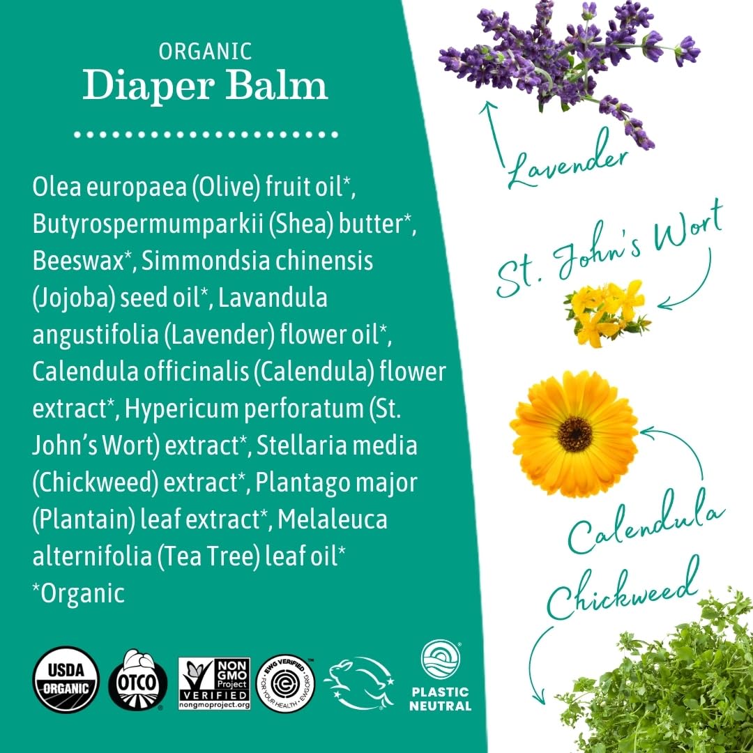 Earth Mama Organic Nipple Butter, Lanolin-Free Breastfeeding Cream, 2 fl oz