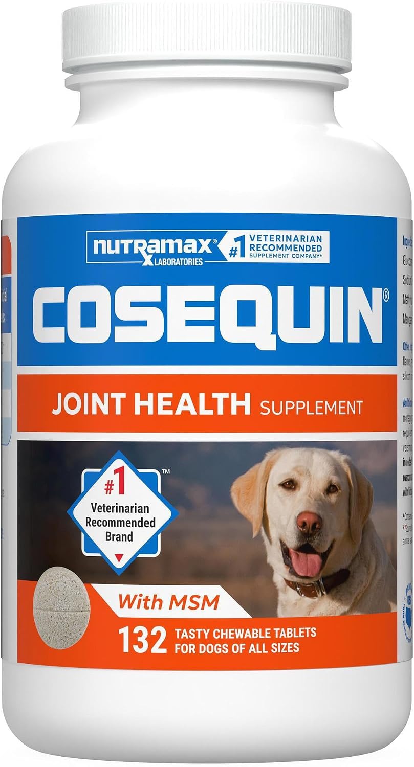Nutramax Cosequin Joint Supplement for Dogs, Chewable Tablets, 132ct Father Jim Norris notebooks