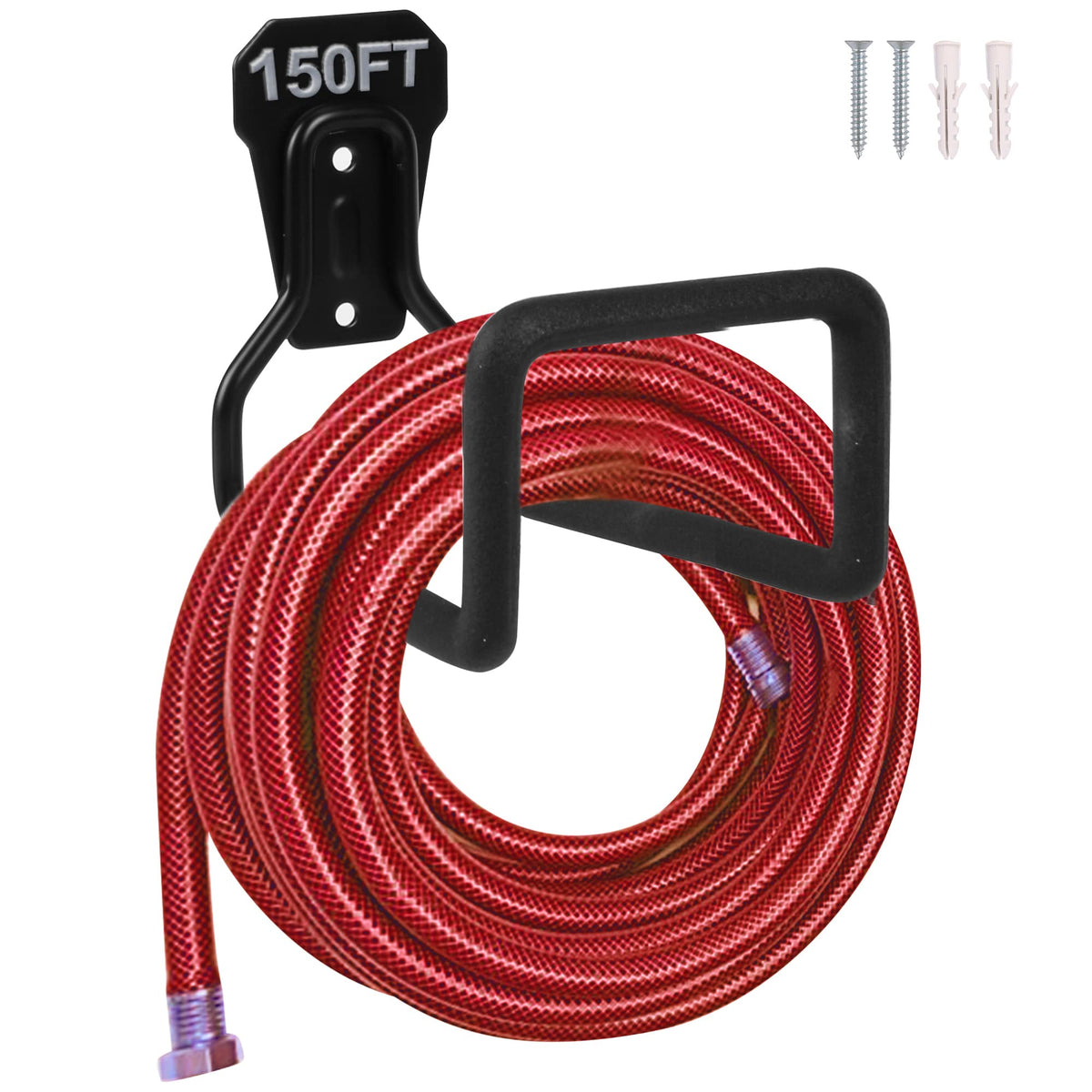 PeoMev Hose Holder Wall Mount Metal Hose Hook Garden Hose Rack Father Jim Norris notebooks