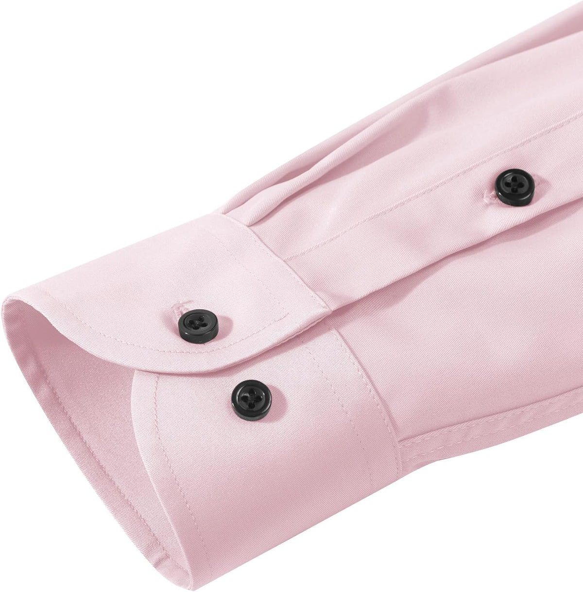 Men’s Wrinkle Free Dress Shirts Regular Fit Long Sleeve Non Iron Business Casual Wedding Stretch Button Down Shirt