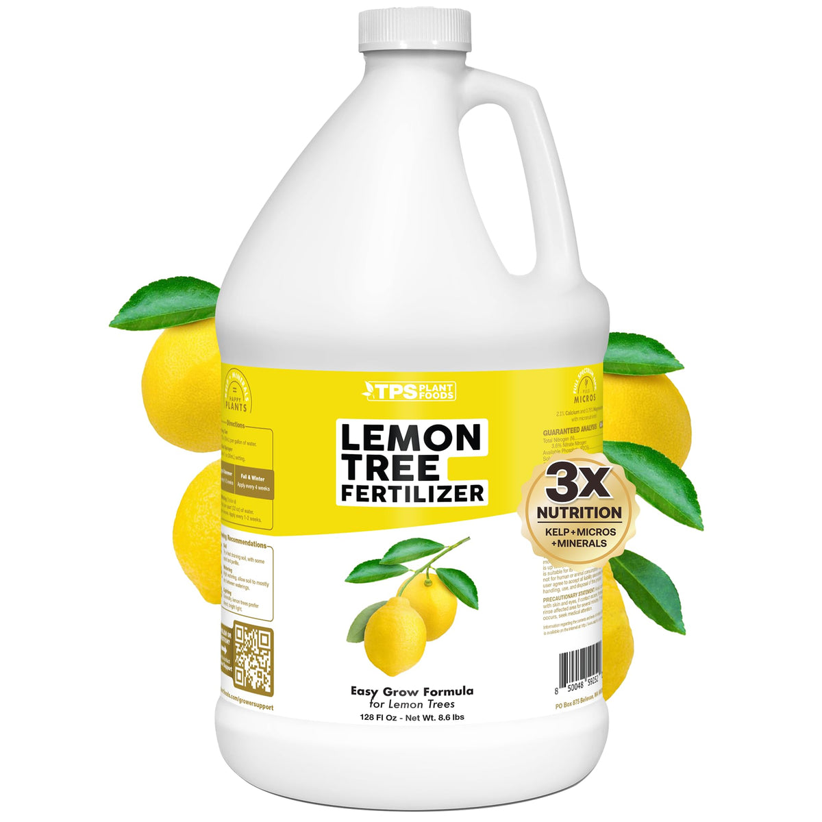 Lemon Tree Fertilizer – Liquid Plant Food for Healthy Growth & Blooms, 8 oz Father Jim Norris notebooks
