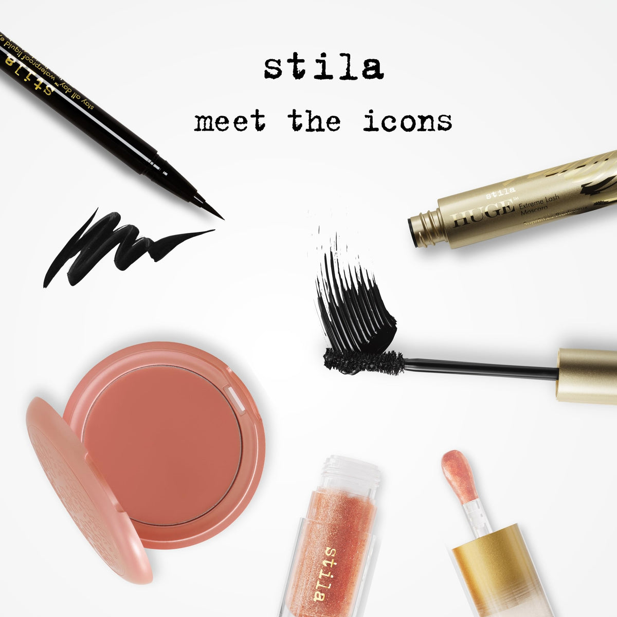 stila Stay All Day Waterproof Liquid Eye Liner Father Jim Norris notebooks
