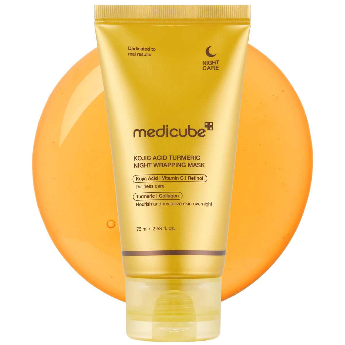medicube Wrapping Mask Collagen Glazed Milky Glow - Daytime Peel Off Mask