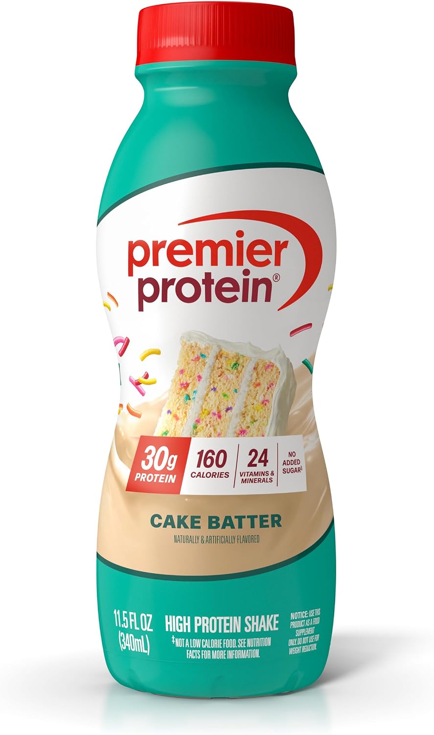 Premier Protein 30g High Protein Shake, Chocolate, 12 Pack