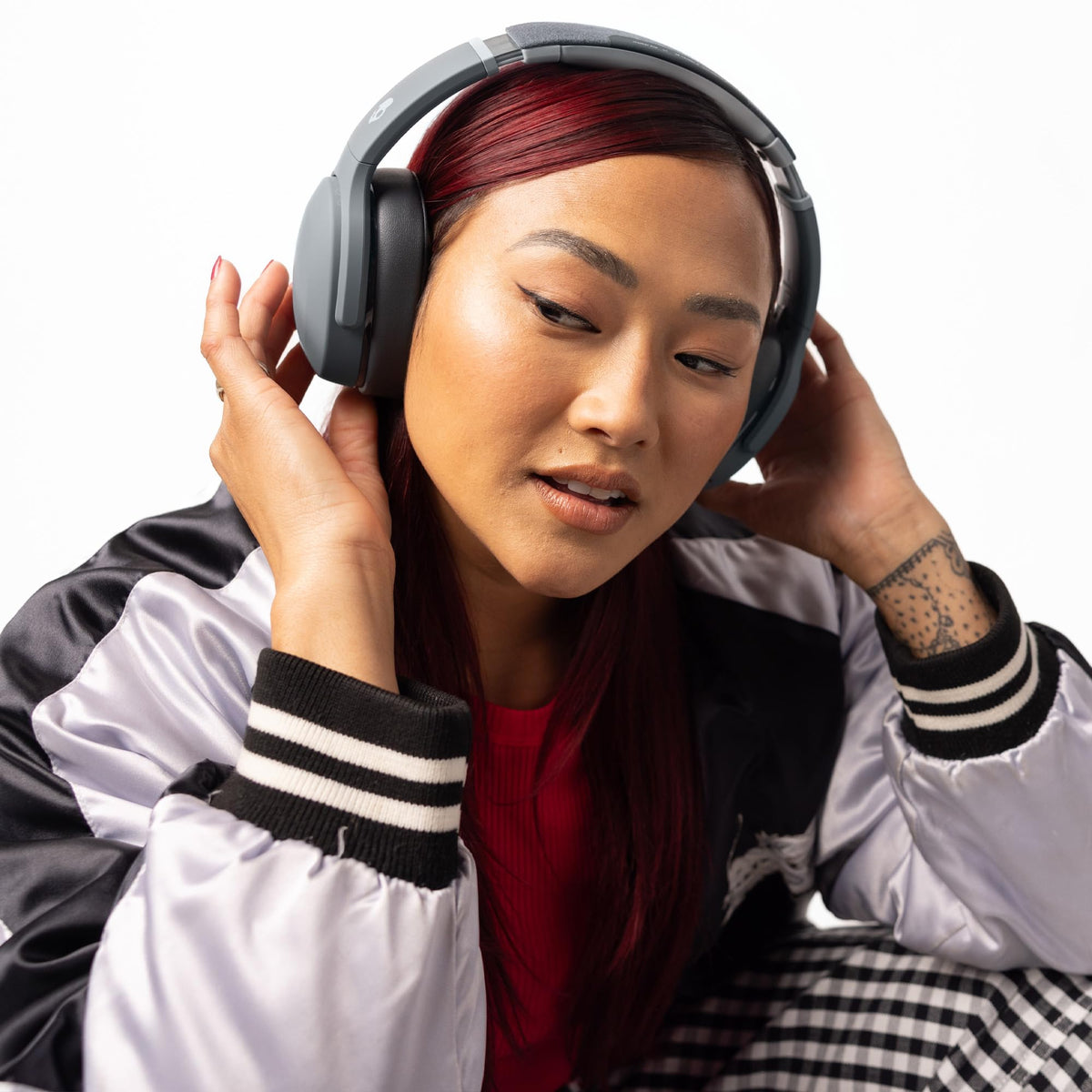 Skullcandy Crusher Evo Wireless Multi-Sensory Bass Headphones - True Black Father Jim Norris notebooks
