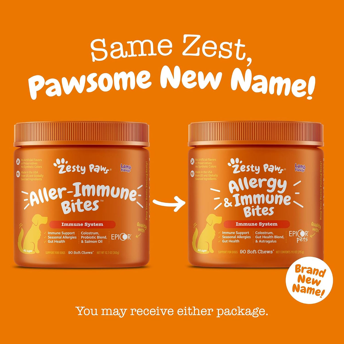 Zesty Paws Dog Allergy Chews - Dog Allergy Relief, Lamb, 90 Ct Father Jim Norris notebooks