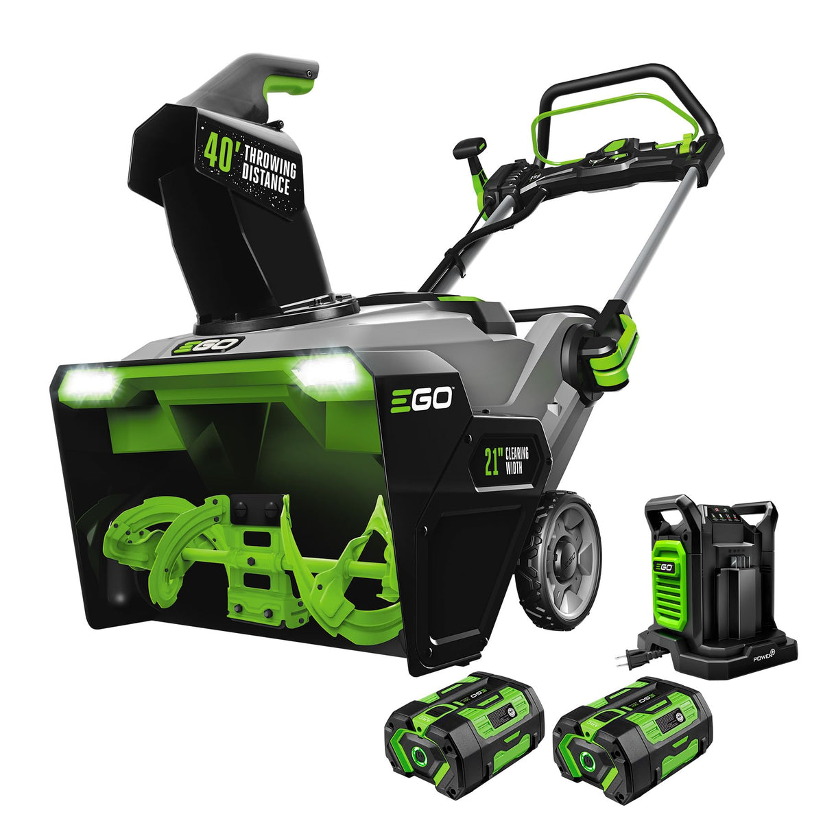 EGO Power+ 21" Electric Snow Blower, Gray/Black, Cordless Steel Auger, Includes (2) 56V 5.0Ah Batteries and Dual Port Charger, SNT2112 Father Jim Norris notebooks