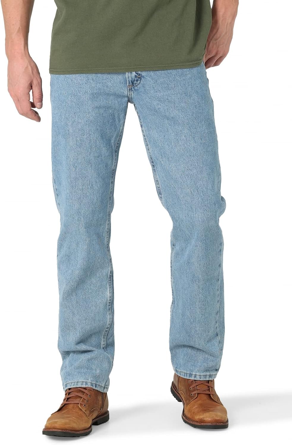 Wrangler Authentics Men's Regular Fit Comfort Flex Waist Jean