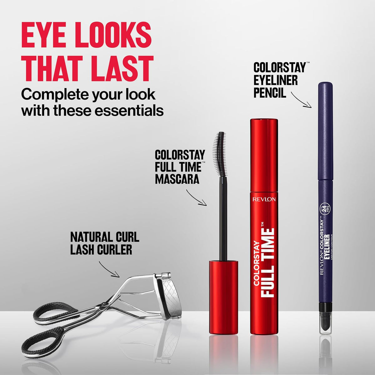 REVLON ColorStay Pencil Waterproof Eyeliner, 204 Charcoal, 0.01 oz