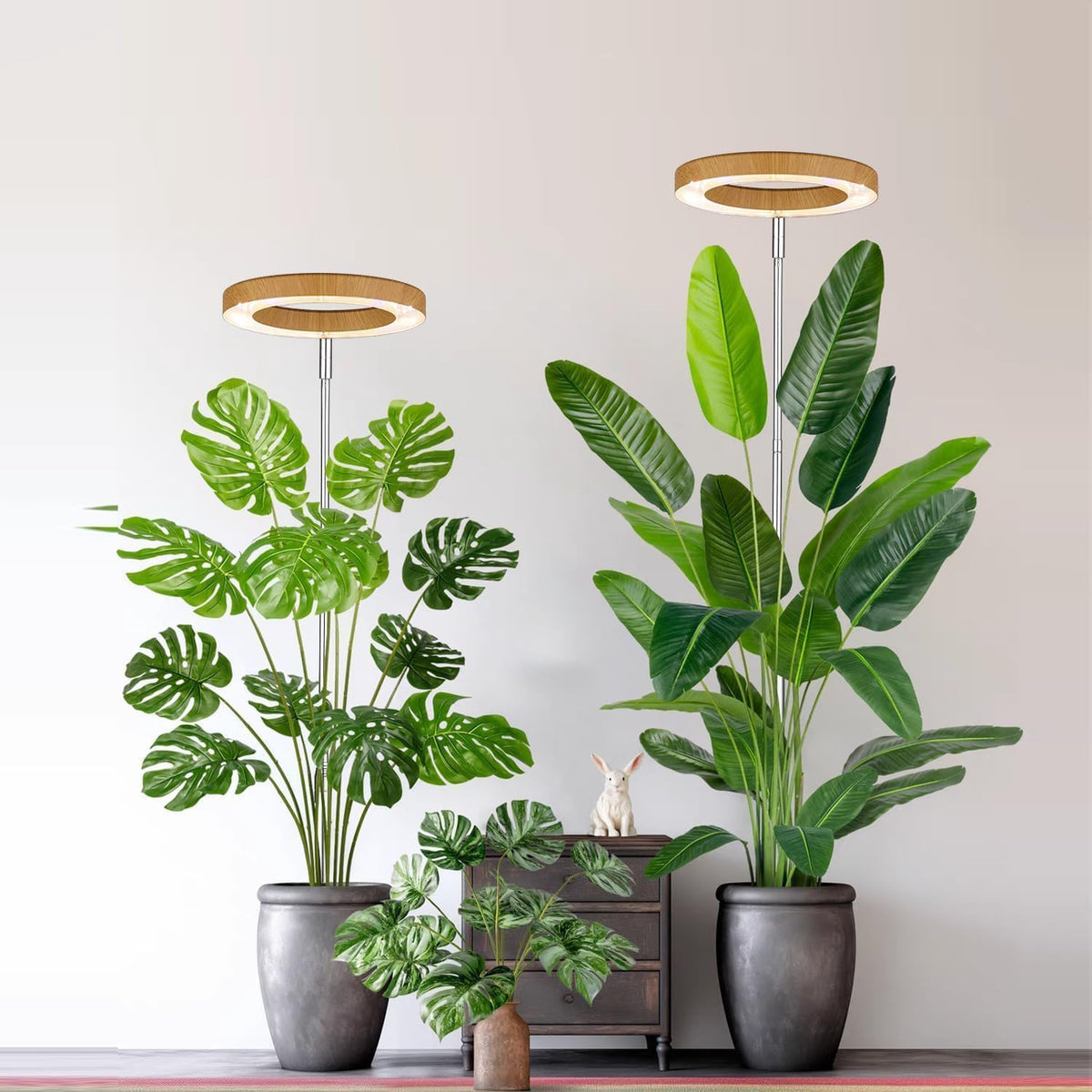 Yadoker 144 LEDs Full Spectrum Plant Grow Light for Indoor Plants,Height Adjustable, 6.3" Aluminum Housing,Automatic Timer with 8/12/16 Hours,10-Level Brightness,Black Plant Light with Base,2 Pack Father Jim Norris notebooks
