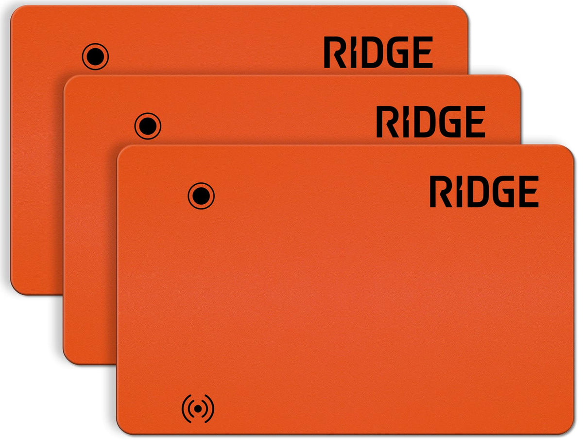 Ridge Tracker Card Compatible with Apple Find My, Compatible with Android Slim Tracking Card - Wallet Finder, Item Locator for Luggage Tags, Passports, Phone - MFi Certified, IP68 Water Resistance Father Jim Norris notebooks