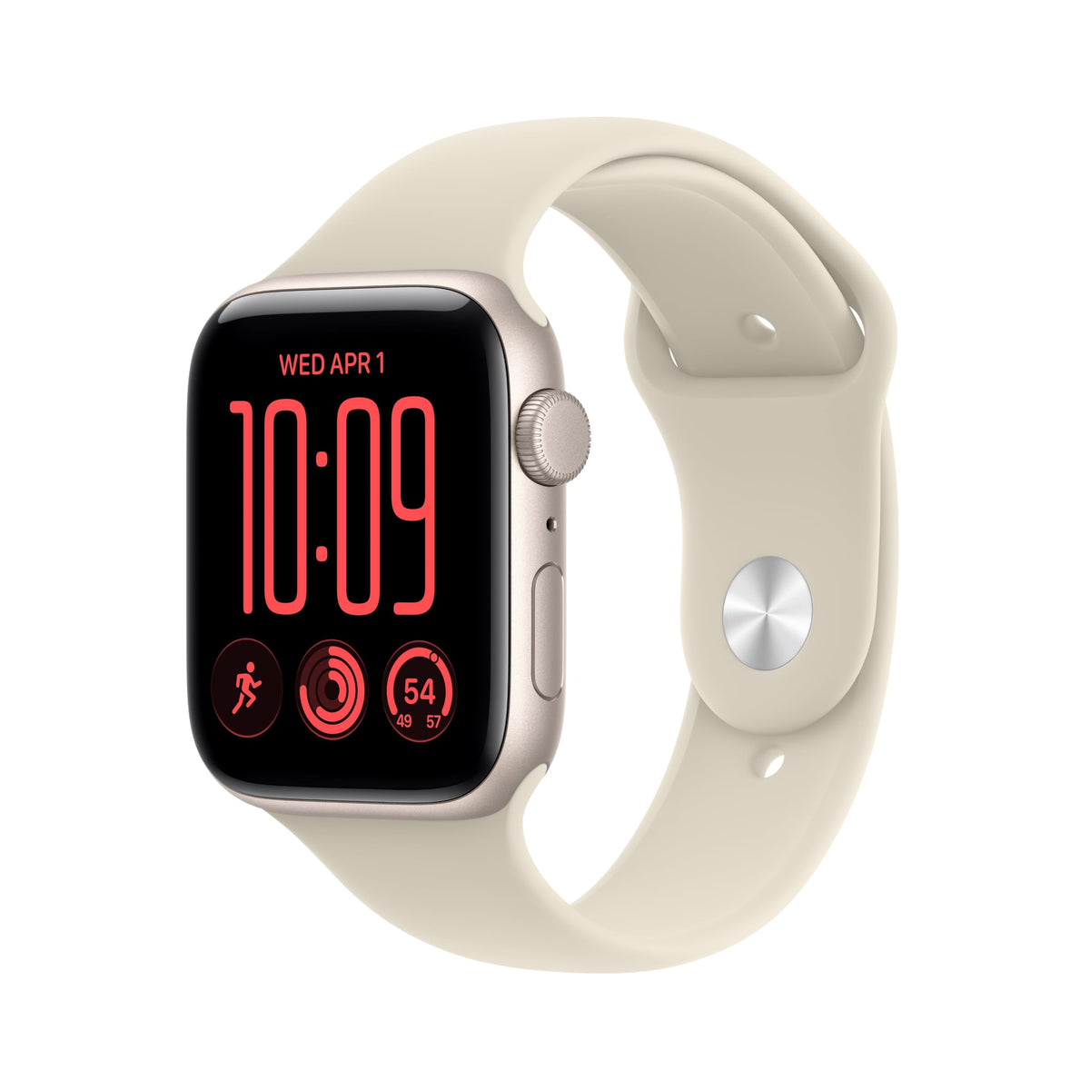 Apple Watch SE 3 [GPS 40mm] Smartwatch with Starlight Aluminum Case with Starlight Sport Band - S/M. Fitness and Sleep Trackers, Heart Rate Monitor, Always-On Display, Water Resistant Father Jim Norris notebooks