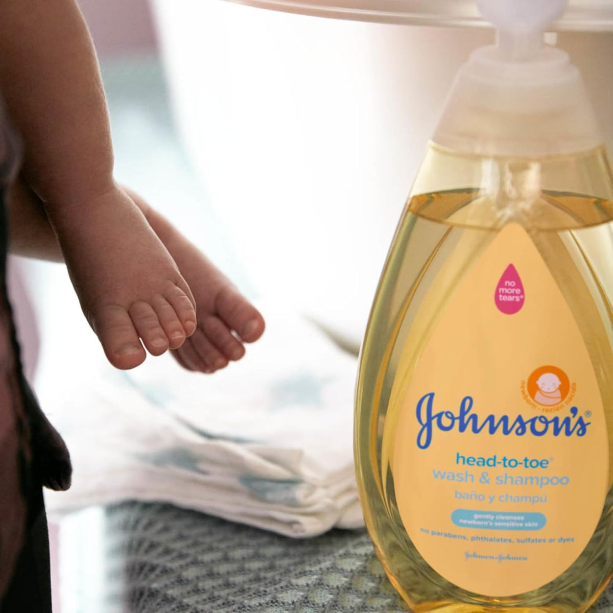 Johnson's Baby Head-to-Toe Wash & Shampoo, Tear Free, 27.1 fl. oz