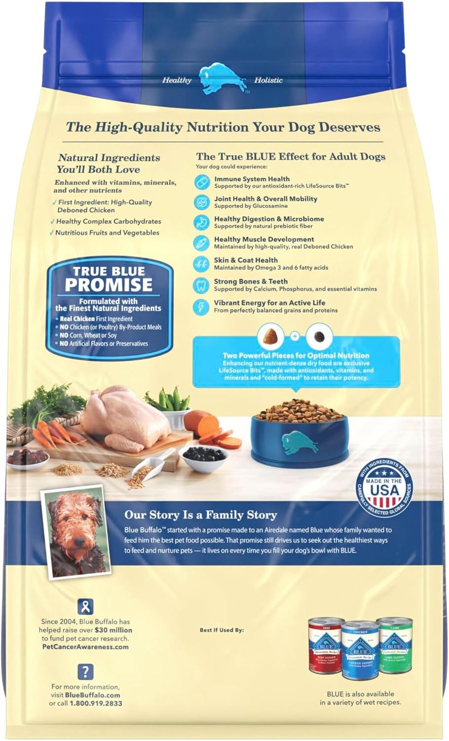Blue Buffalo Life Protection Formula Chicken Adult Dry Dog Food, 5 lb Father Jim Norris notebooks