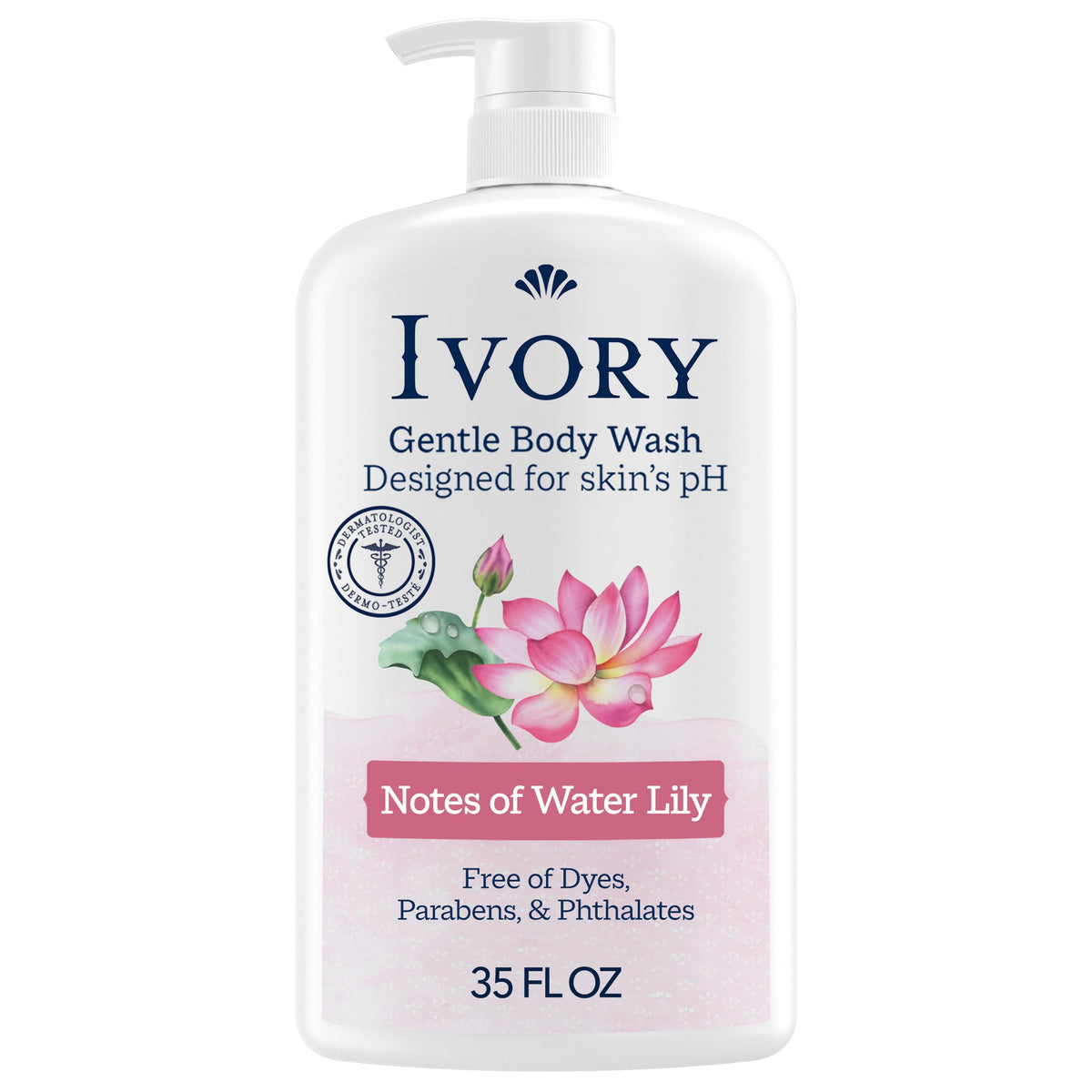 Ivory Body Wash Designed for the Whole Family, Original Scent, 35 fl oz